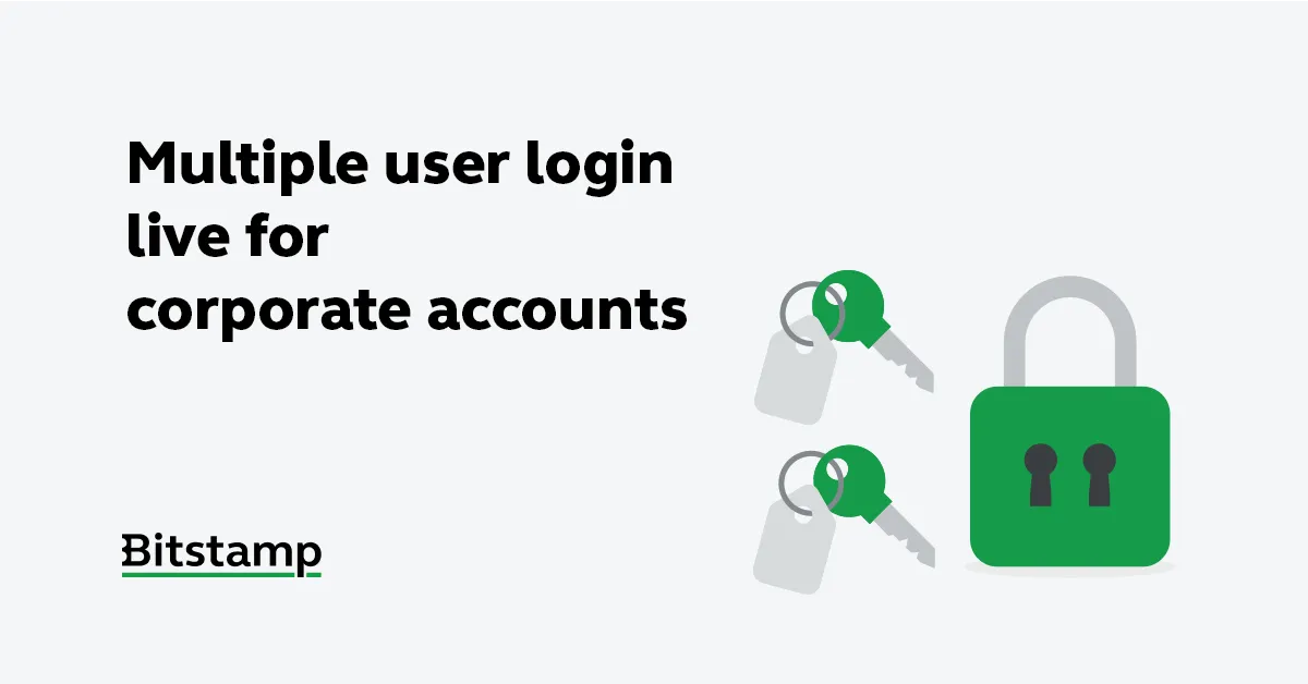 Multiple user login is now live for corporate accounts