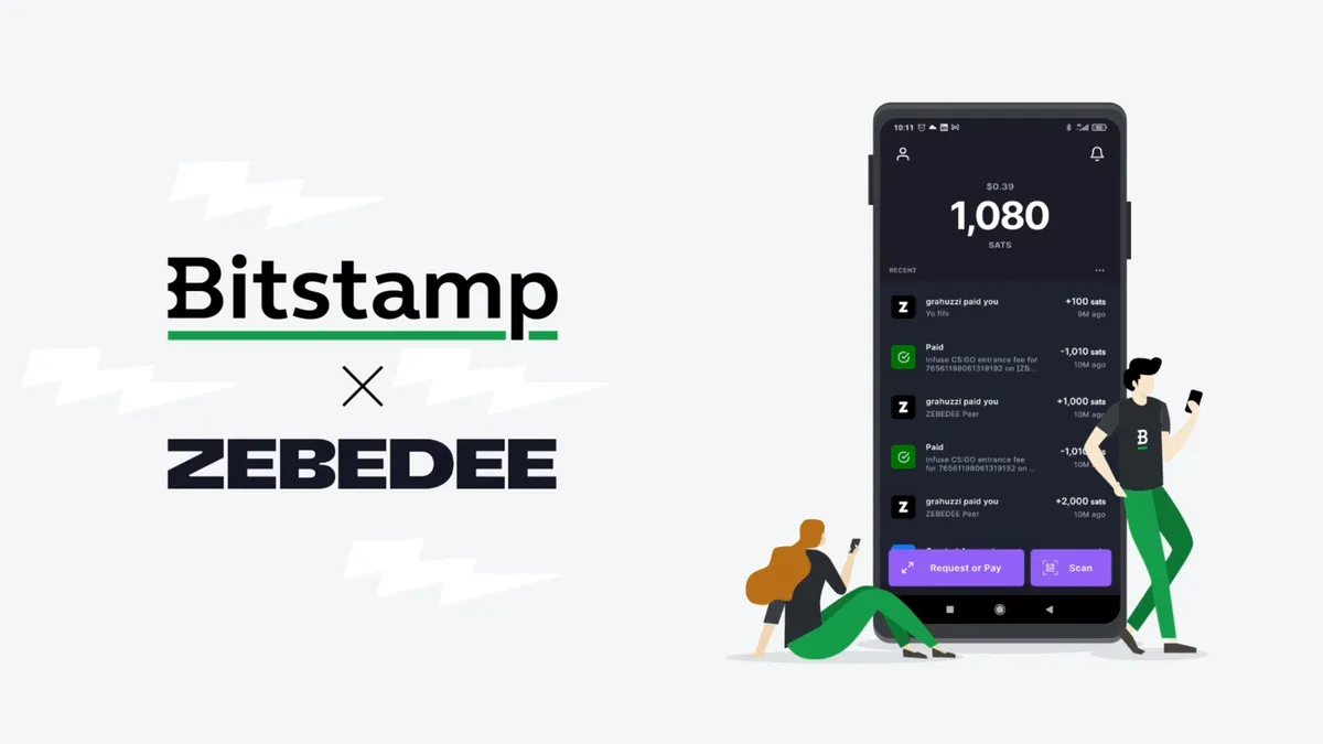 Five cool things you can do with Bitcoin using Bitstamp and the ZEBEDEE Wallet