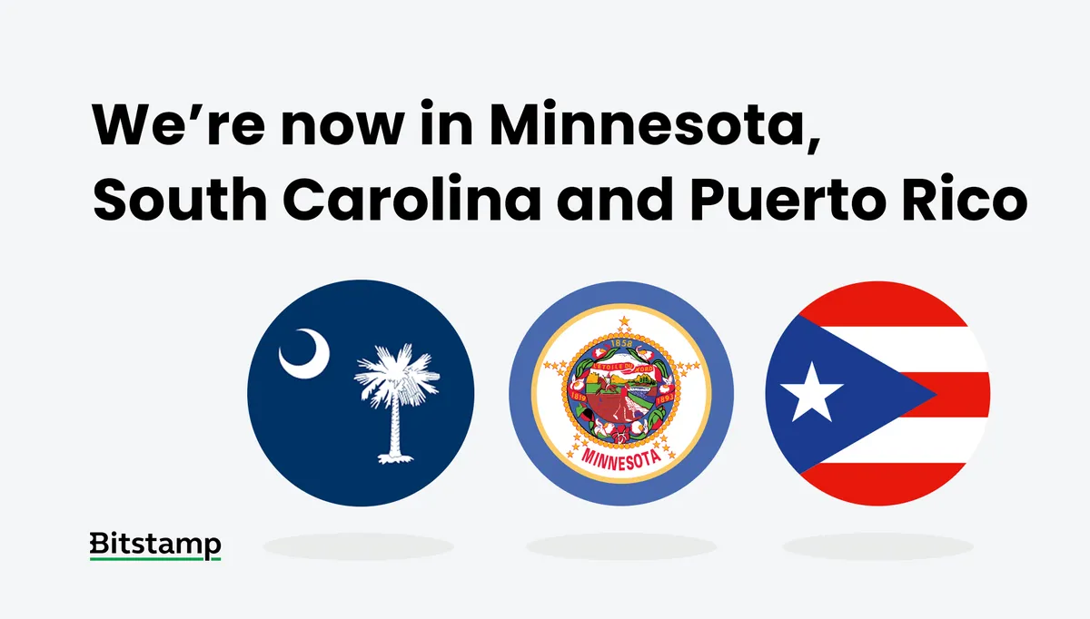 We launched trading in Minnesota, South Carolina and Puerto Rico