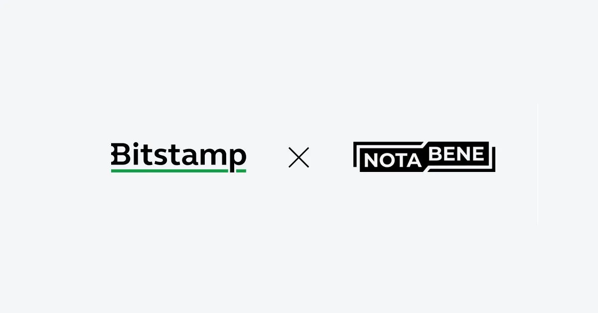 Bitstamp leverages Notabene’s software to comply with Travel Rule in Singapore, the US and EU