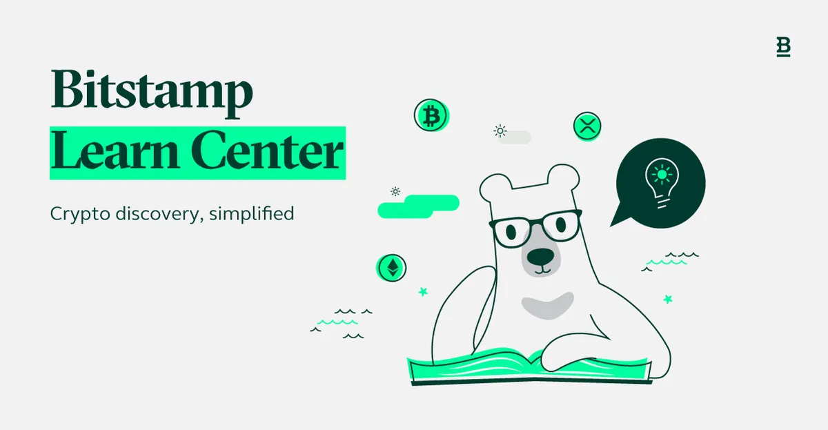 Bitstamp Learn Center is live - Crypto discovery, simplified