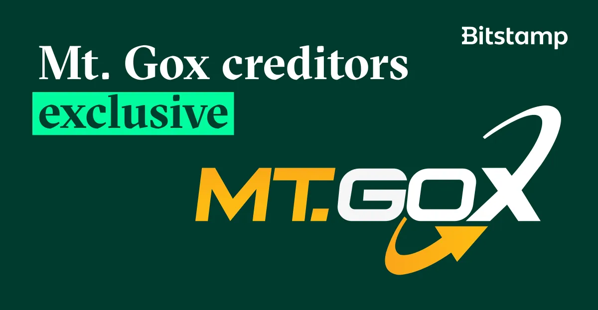 We're supporting Mt. Gox creditors with an exclusive pricing deal