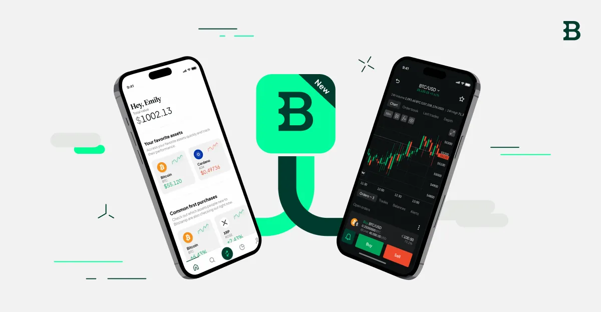 Introducing the New Bitstamp App: One unified platform for all your crypto needs