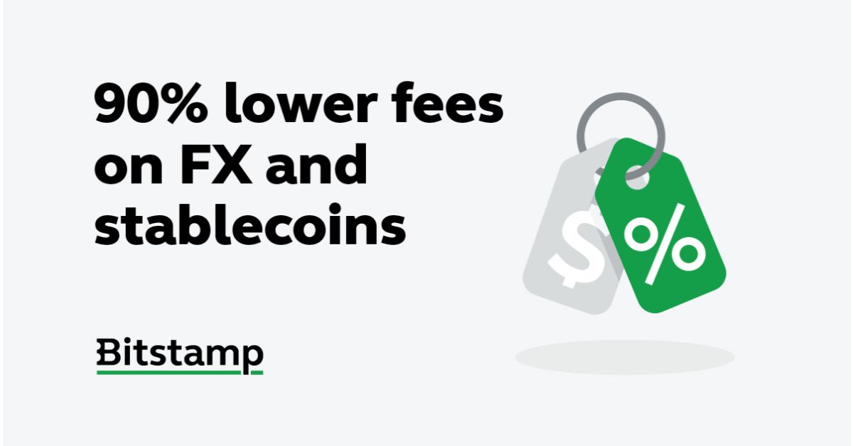 Introducing 90% fee discount on FX and stablecoin pairs