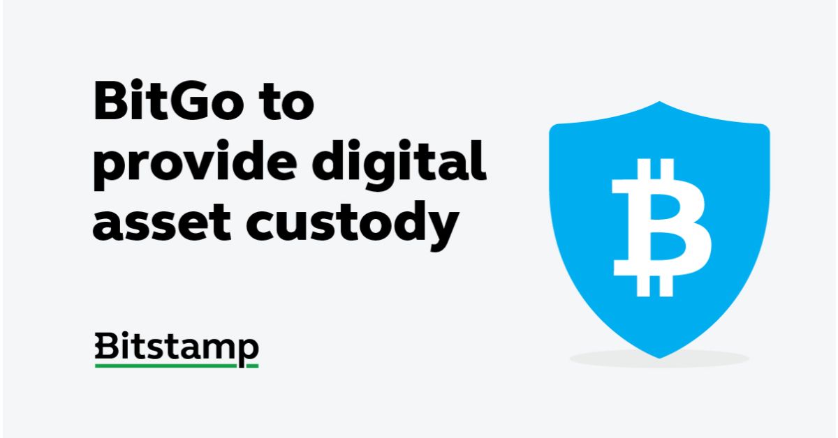 BitGo to provide custody for our crypto assets