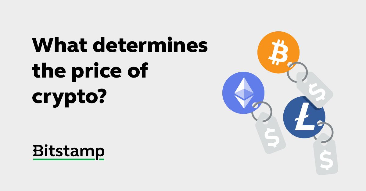 who decides the price of crypto