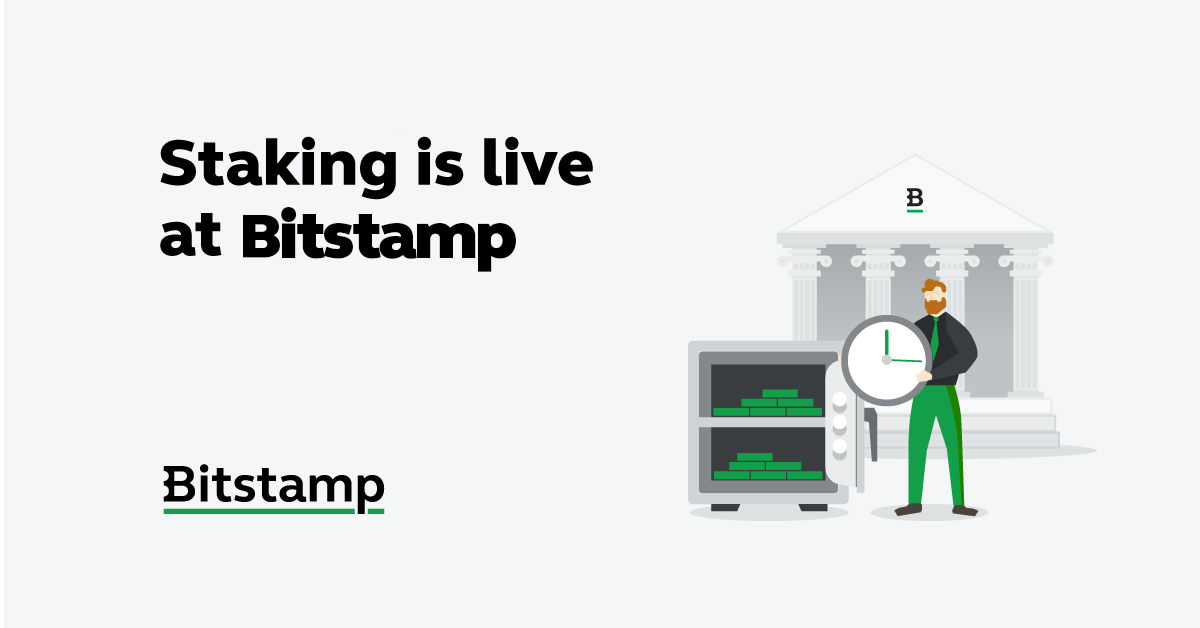 Bitstamp Earn - Stake Ethereum and let your crypto work for you