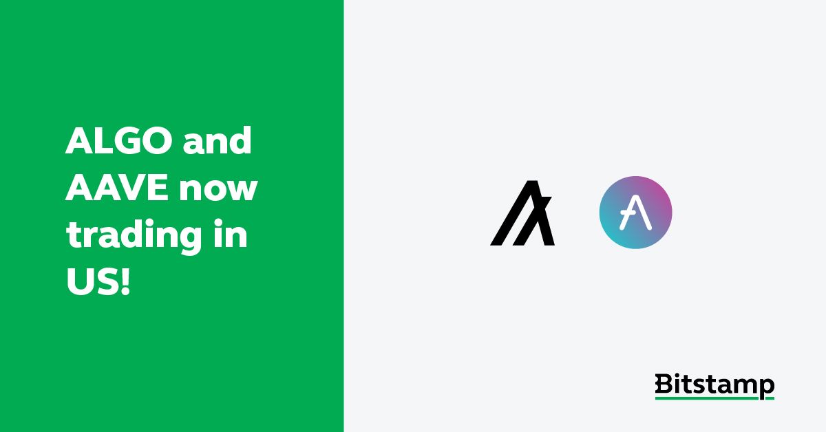 The second batch of our August listing for the U.S. is here! Meet AAVE and ALGO!