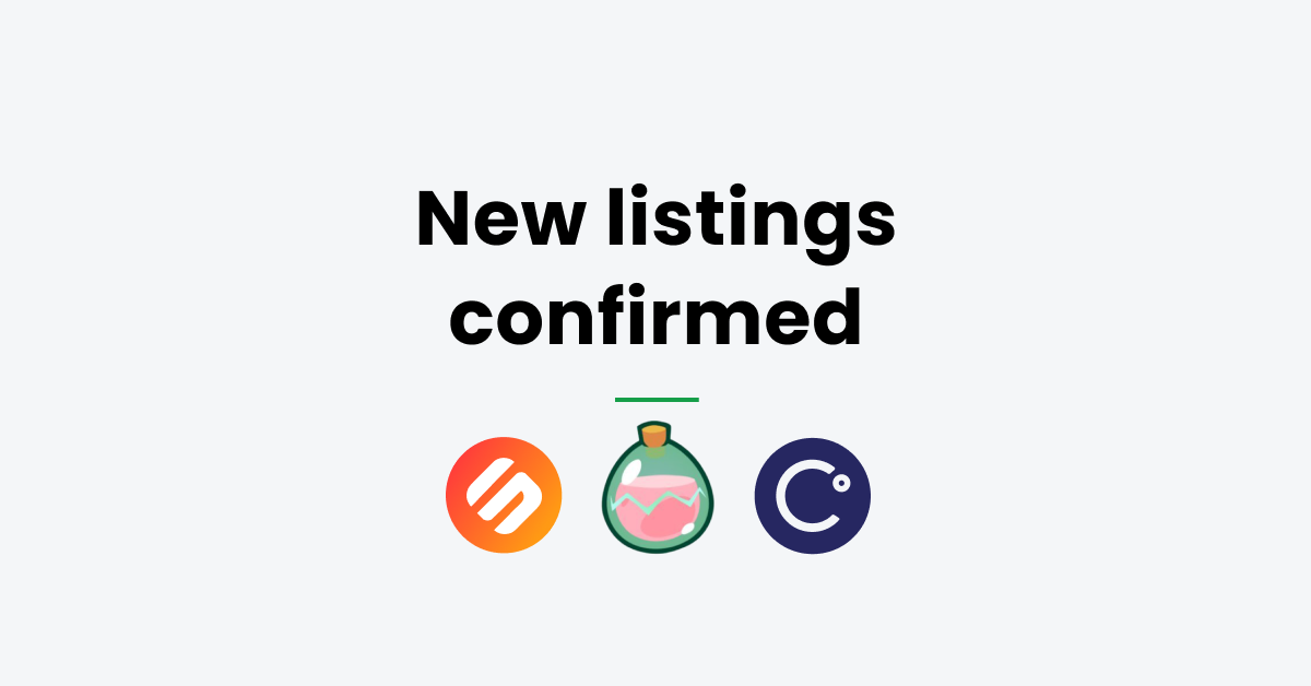 We’re listing SLP, SXP and CEL!